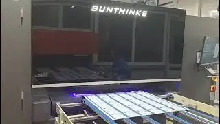 Metal sheet Tinplate digital printing machine, UV single pass printer