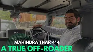 Driving Mahindra Thar 2.2 diesel, Real life experience of thar😍 || 1.5 vs 2.2 || बाप तो बाप रहेगा😈