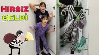 GECE GİZLİCE EVE GELDİ !! MELİSA NİSA KELEP&Ccedil;ELİ HIRSIZ TUZAK KURDU !!