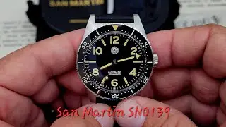 San Martin SN0139 62MAS dive watch #divewatches  #divewatches #sanmartinwatches