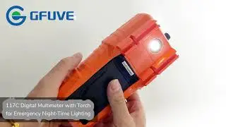 117C Using Digital Multimeter With LED lamp