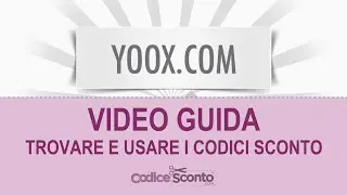 Come usare gli YOOXCODE, i codici sconto YOOX