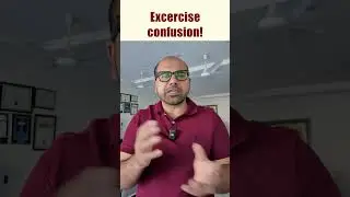 Confusion about exercise!  #ckdawareness #ckd #kidneyhealth #kidneydisease #exercise
