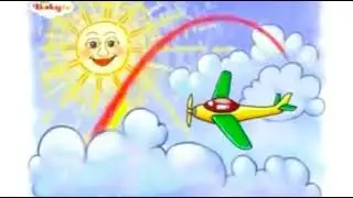 baby tv art airplane