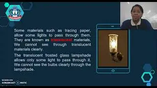 Science 5 Unit 5 Lesson A Do all materials allow light to pass through them?