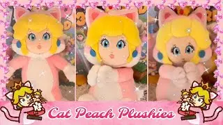 &hearts;Cat Peach Plushies Showcase&hearts;