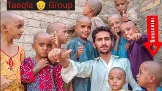 Taqla Gang All the children got their hair cut | Taqla Group| Village Life of children | video viral