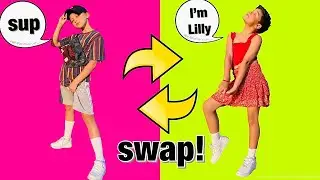 SWITCHING LIVES with a BOY! **Bad Idea!** MYSTERY CRUSH clue? ft. Madison #challenge #life #lifeswap