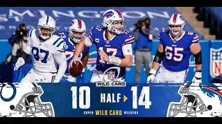 Colts Vs Bills First Half Wild Card Highlights | 2020-21 NFL Playoffs