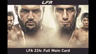 LFA 225 Full Card (Jan 16, 2026 | The 