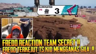 Fredo Reaction Ts Kid Mengganas Gile 9 Kills Sorang Diri W2D1 Match 4 | PUBG Mobile Malaysia