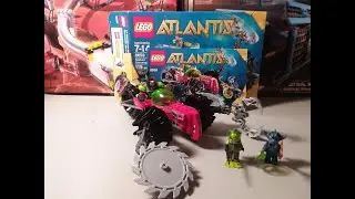 Lego Atlantis Seabed Scavenger Review! 8059 (2010)