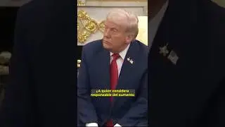 Est&aacute;n fuera de control: Trump culpa a la izquierda radical del aumento de la violencia en EU.