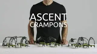 ASCENT - Compact steel Crampons