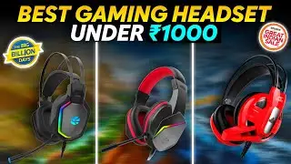 🎧 Top 5 Best Gaming Headphones Under ₹1000 &ndash; Best Wired Headset for Gaming 2025