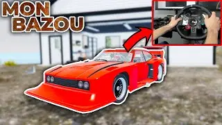 RACING CAR - DRIVING ON THE RACETRACK + WHEEL CAM - Mon Bazou Cam #2 | Radex