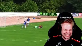 ⚽ Reaktion auf Kreisliga Fouls | Grabby reagiert