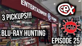BLU-RAY HUNTING EPISODE 25 | FOPP & CEX | 3 PICKUPS!!!