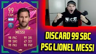 DISCARD 99 LIONEL MESSI PSG SBC 🔥 FIFA 22 21 Ultimate Team Pack Opening Gameplay Pack Animation PS5