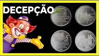 DECEP&Ccedil;&Atilde;O COM AS MOEDAS DO BICENTE&Aacute;RIO DA INDEPEND&Ecirc;NCIA - Comenta a&iacute; o que voc&ecirc; achou...