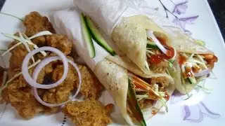 Zinger paratha roll recipe by aamna's kitchan /Lunch Box Recipe.
