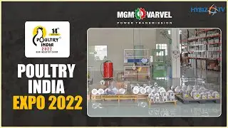 MGM Varvel Power Transmission | Poultry India Expo 2022 | Gearboxes & Brake Motors | Hybiz tv