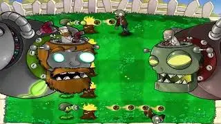 [Plants vs Zombies] Dr Zomboss vs Crazy Dave Battle Funny Momments