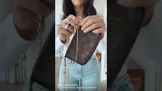 Louis Vuitton Mini Pochette - But Make It Crossbody!
