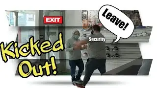 My Security Had To Kick This Guy Out!!!
