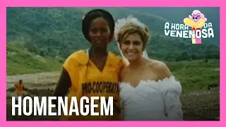 Ex-modelo descoberta por Giovanna Antonelli em lixão diz que neta terá o nome da atriz