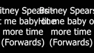 Subliminal messages in reversed songs compilation