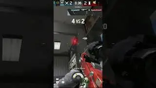 Mid Clip, in a cheater free lobby... for once #rainbowsix #r6s #shorts