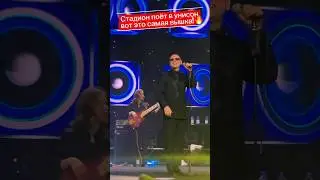 Живой звук. Настоящий вайб. Тысяча голосов вместе с нами #самаявышка #livebands #стадион #russan