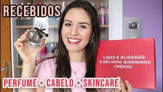 RECEBIDOS: PERFUMES (MEU PRIMEIRO PERFUME ÁRABE) + CABELO + SKINCARE