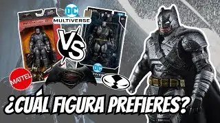 ¿MATTEL O MCFARLANE? COMPARAMOS LAS FIGURAS ARMORED BATMAN | DC MULTIVERSE 🤖🦇🔥