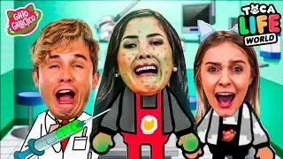 DUDA FICOU DOENTE NO TOCA LIFE WORLD !!! | Gato Galactico