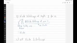 [CS 70] Fa25 Week 5 - Q4.1 Countability Walkthrough
