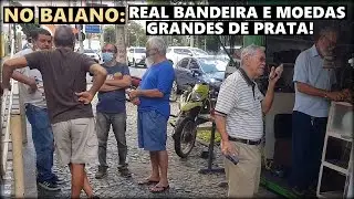 😜Moeda de 1 Real Bandeira e ✅Muitas Moedas de Prata Rep&uacute;blica + Visita de Amigos Numismatas😃