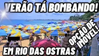 😎 EM RIO DAS OSTRAS HOJE - 01/02/25 🔴Rio das Ostras 40º. 👉 #riodasostras