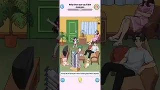 BRAIN TEASE PUZZLE LEVEL 64 //walkthrough// brain games // Use all the shampoo before expiry