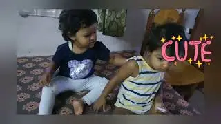 #SiblingGoals #CutestBond #TinyFighters #SiblingFun #LittleGiggles #FamilyLove #MiniMadness
