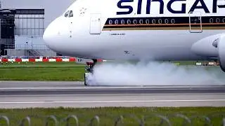 A380 Landing Goes Wrong