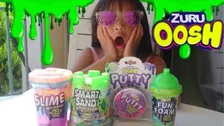 Super Cool Zuru OOSH Slime Putty Smart Sand Fun Foam