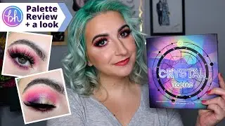 BH COSMETICS CRYSTAL ZODIAC PALETTE REVIEW + LOOK | Kirby Rose
