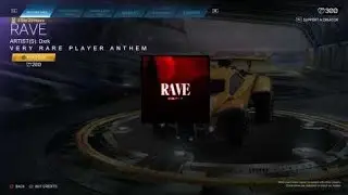 Rocket League item Shop today Nov 13 2022 Titanium White Shattered BM,RAVE Player Anthem,TW Zefram