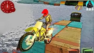 Extreme Bike Stunts Mania | First Gameplay ( Android ) HD