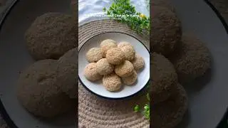 Wholewheat coconut cookies in kadhai|Coconut cookies|Wholewheat coconut cookies #cookwithnidhiii