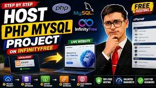 How to Host PHP & MySQL Project on InfinityFree 🚀 Full Beginner Guide