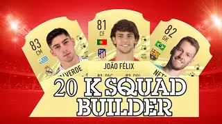 FIFA 21 NEW BEST CHEAP 20K TEAM (20K SQUAD BUILDER) - FIFA 21 ULTIMATE TEAM