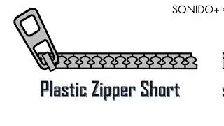 Sound Effect Plastic Zipper - Quick Zip